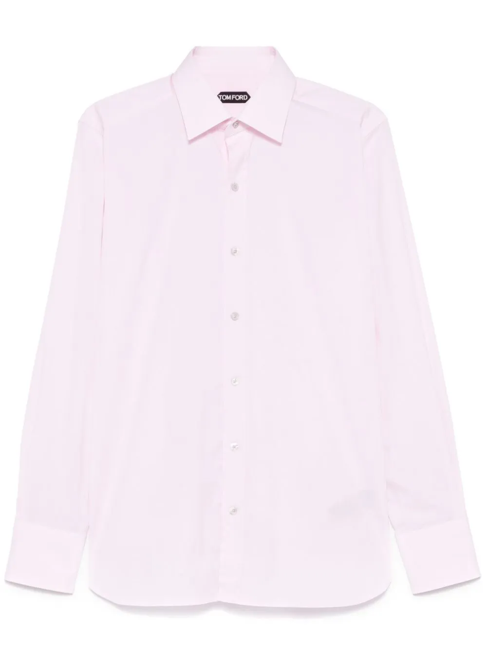 Shop Tom Ford Cotton Shirt In Pink