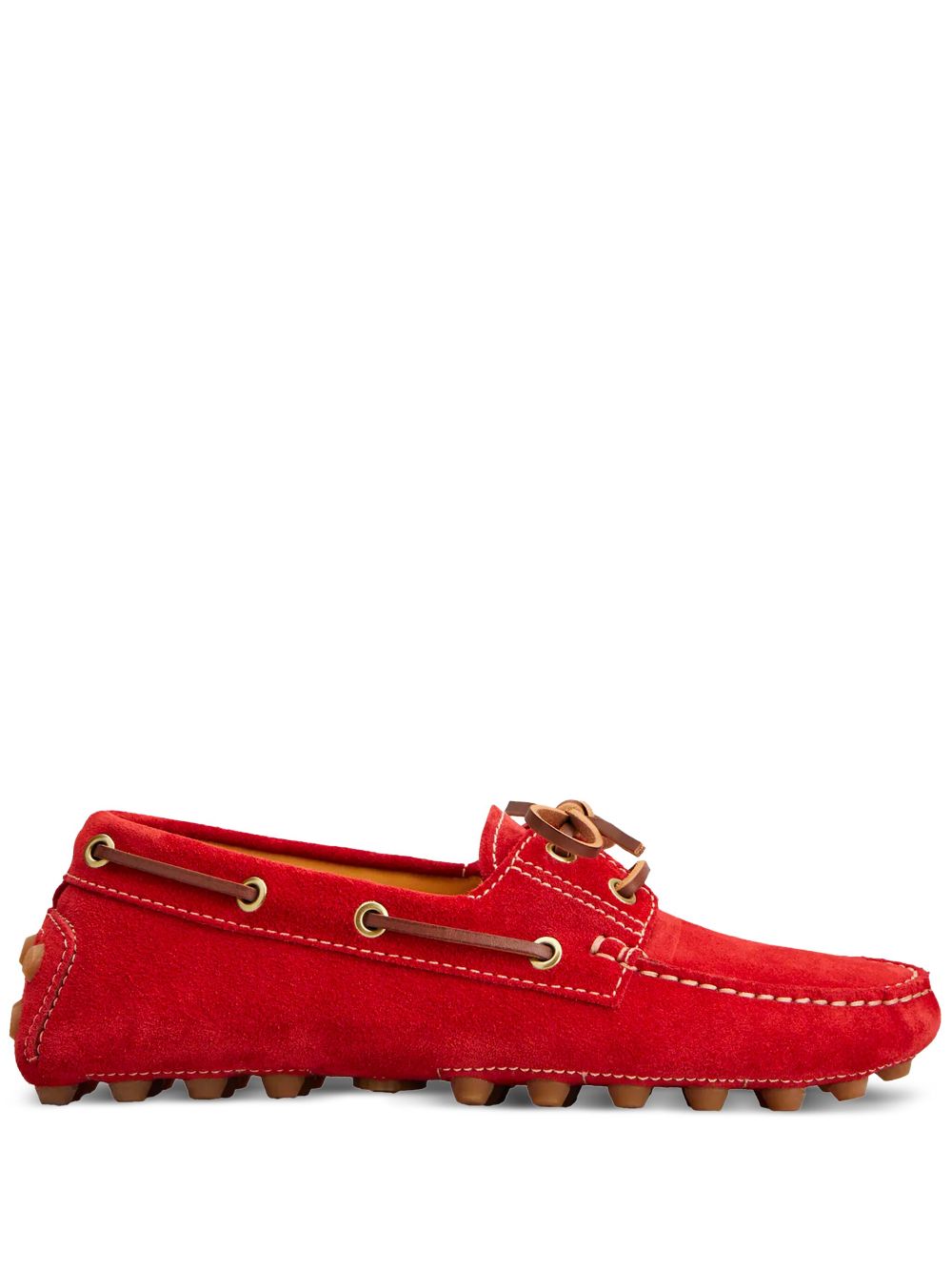 Tod's Boat Gommino Bubble loafers Red