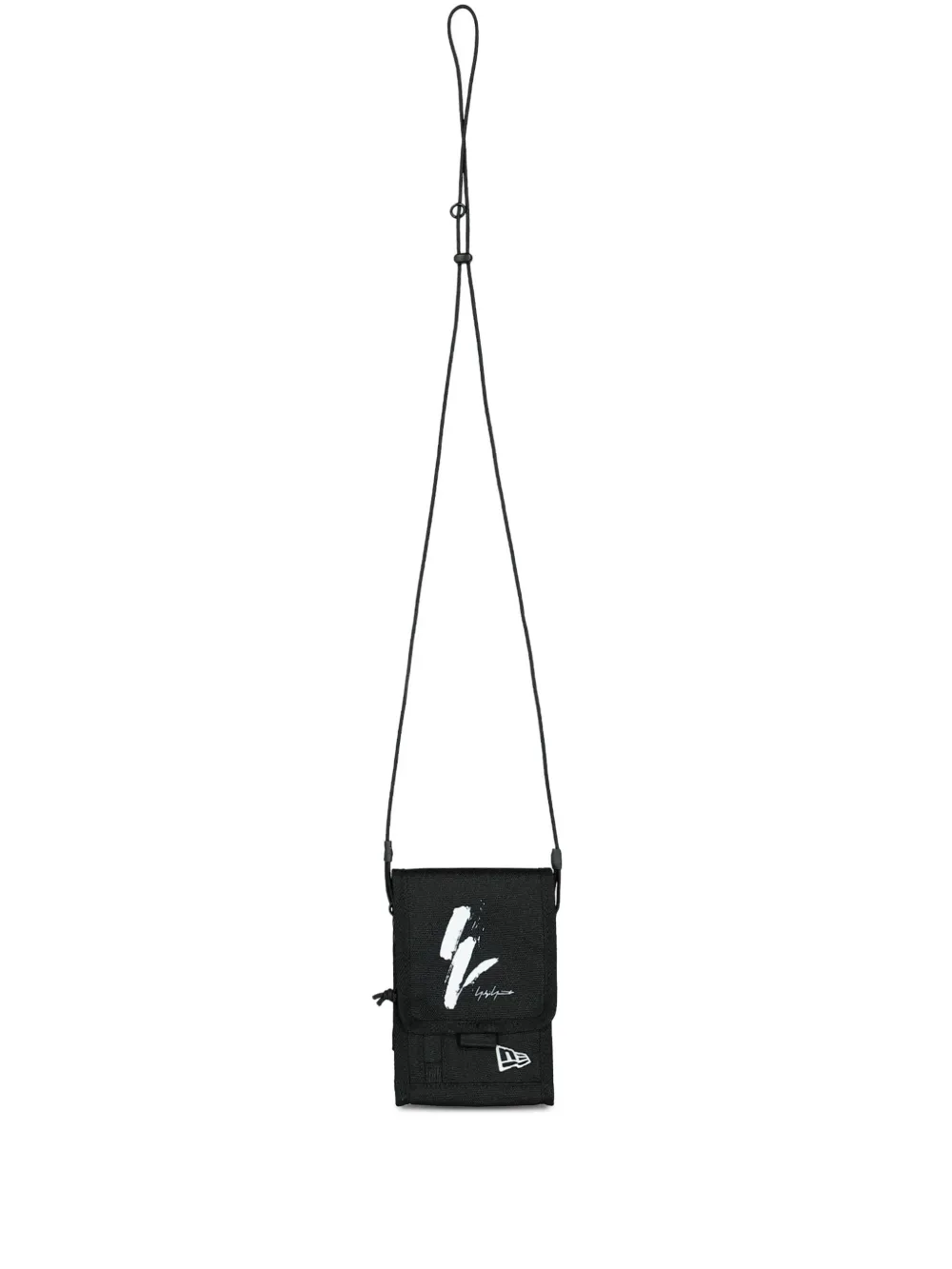 Yohji Yamamoto  x New Era® logo-print wallet | Black | Image 1