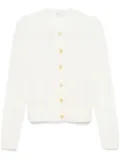 Brunello Cucinelli cable-knit cardigan - White