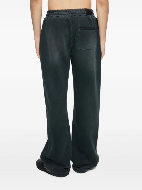 AMIRI embroidered-logo Sweatpants | Black | FARFETCH