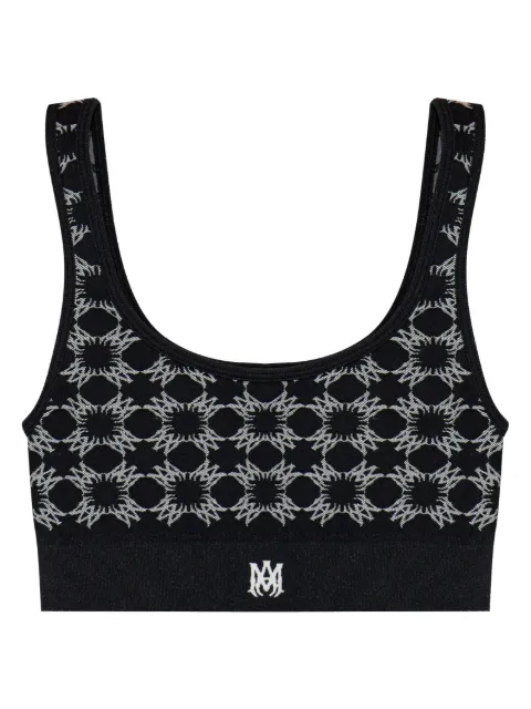 AMIRI Ma Quad-monogram bra