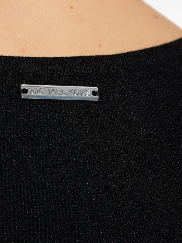 Michael Michael Kors クロップド タンクトップ | ブラック