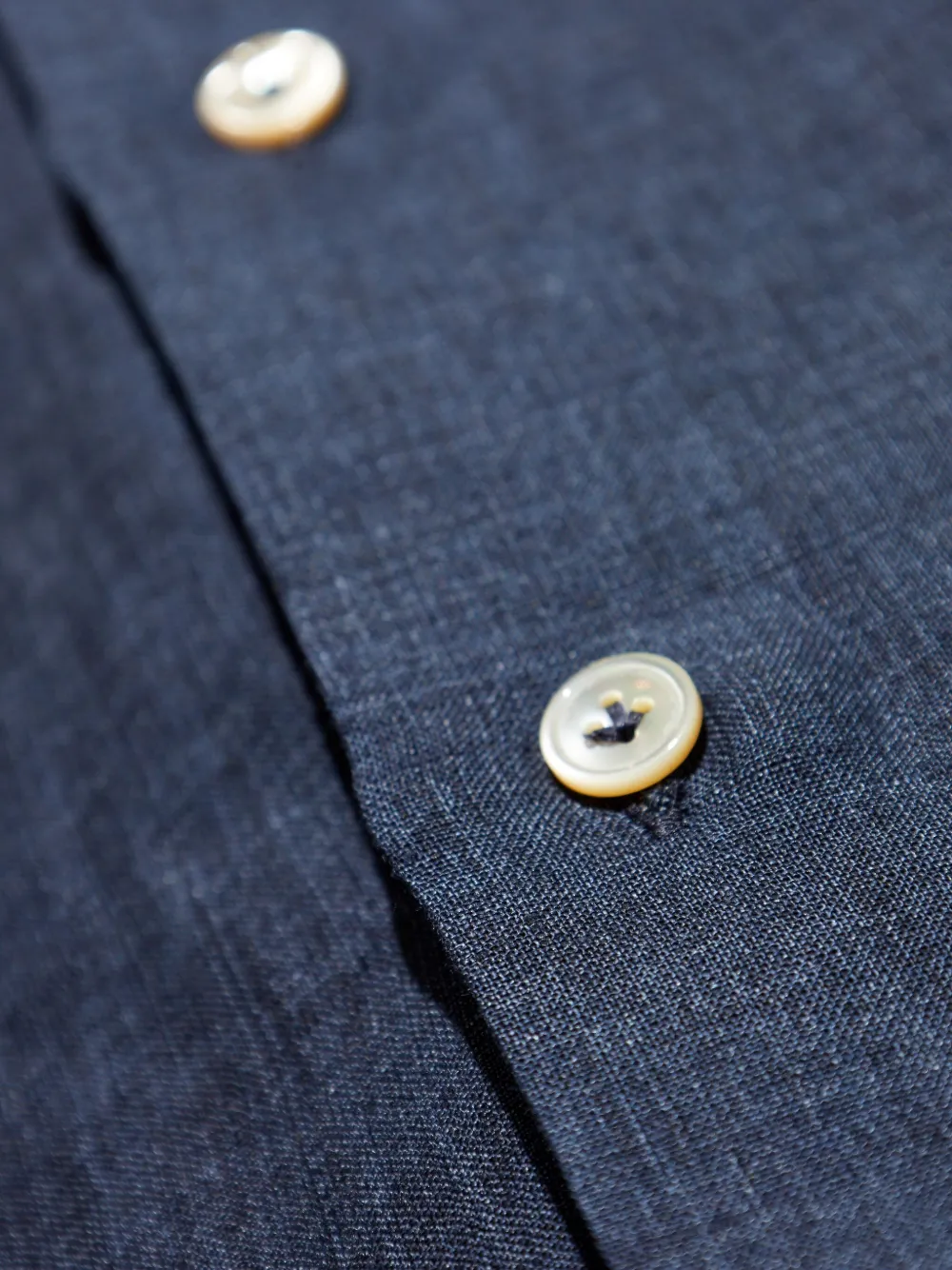 Eleventy Linnen overhemd Blauw