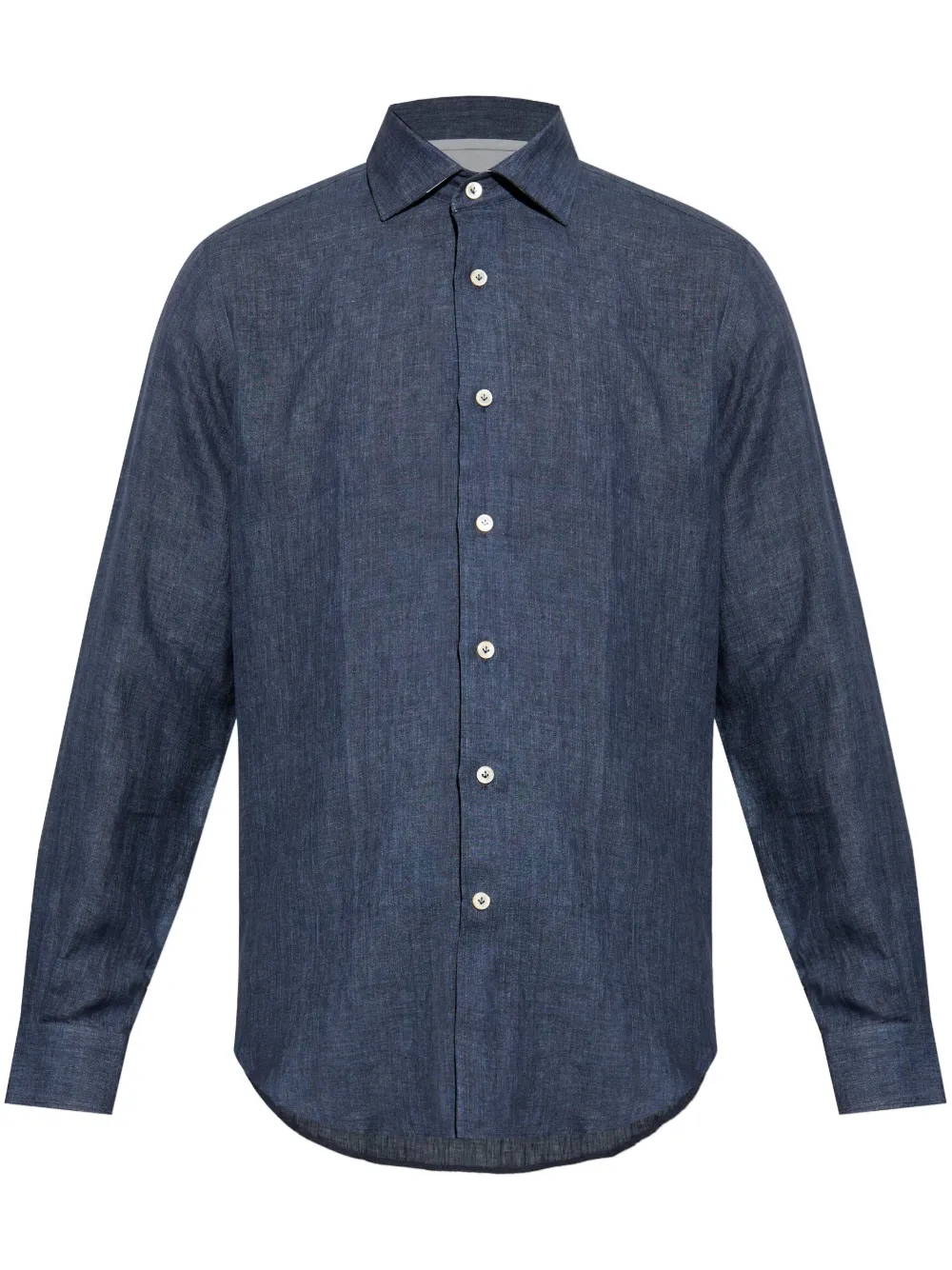 Eleventy Camicia in lino | blu | Image 1