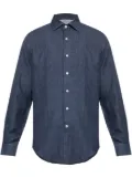 Eleventy linen shirt - Blue