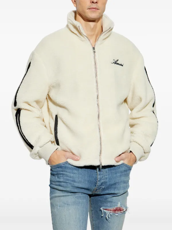 AMIRI Bones Fleece Jacket | Neutrals | FARFETCH