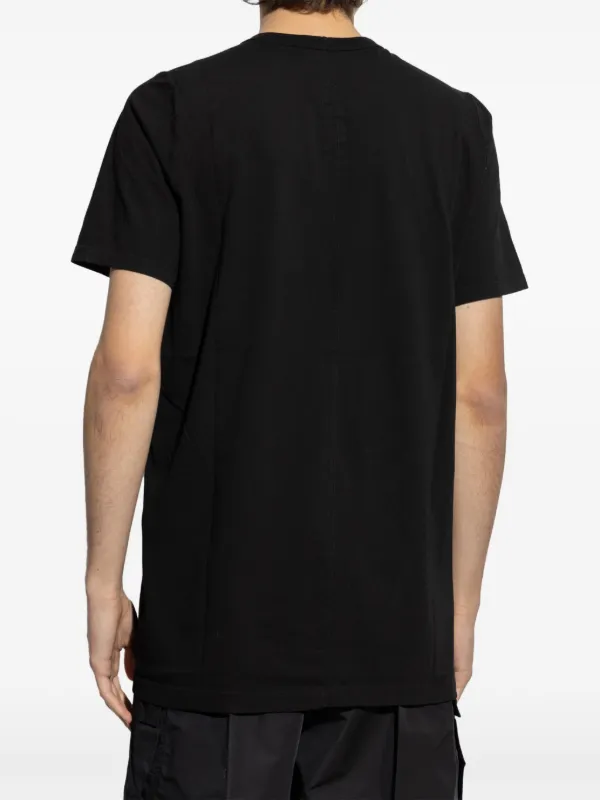 【関税込み】Rick Owens ブラック Concordians  Tシャツ Rick Owens Jumbo オーガニックコットン Tシャツ | ブラック