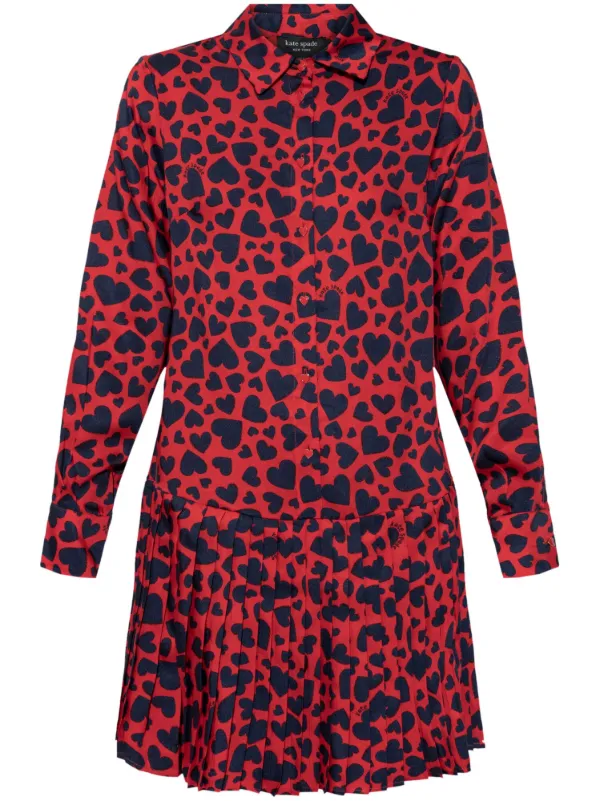 Kate Spade Logo Dress | Red | FARFETCH GE