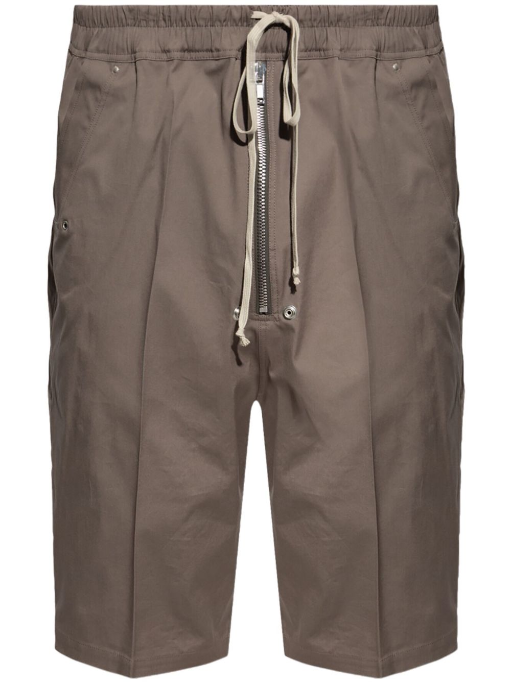 stretch-cotton bermuda shorts