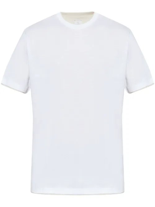 Eleventy t-shirt en coton - Blanc - Eleventy - Modalova