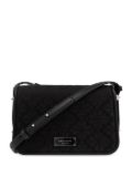 Kate Spade floral-jacquard crossbody bag - Black