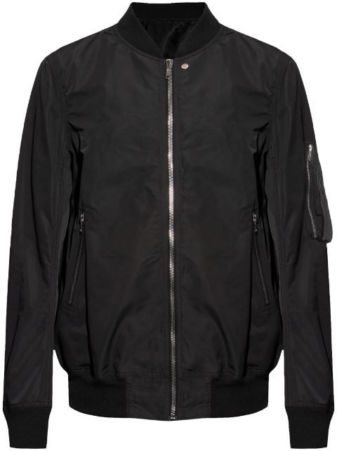 Rick Owens zip-up flight jacket