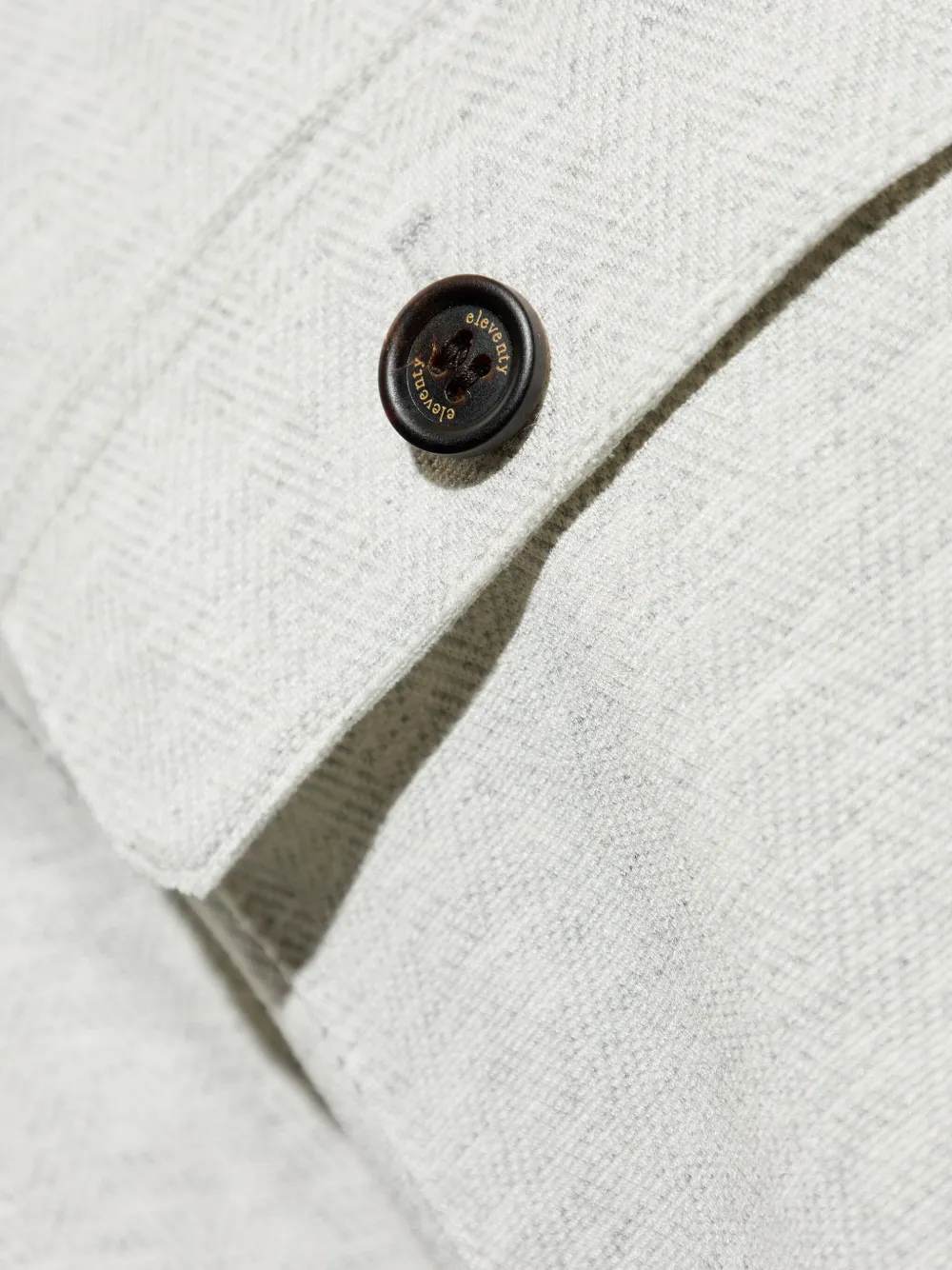 Eleventy Button-up overhemd Grijs