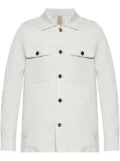 Eleventy button-up shirt - Grey