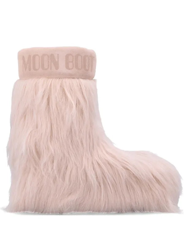ブーツその他 MOON BOOT Woman Boots Pink 80D1409600 J001 moon-boot-icon-hot-pink-nylon-