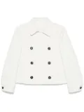 Brunello Cucinelli cropped jacket - White