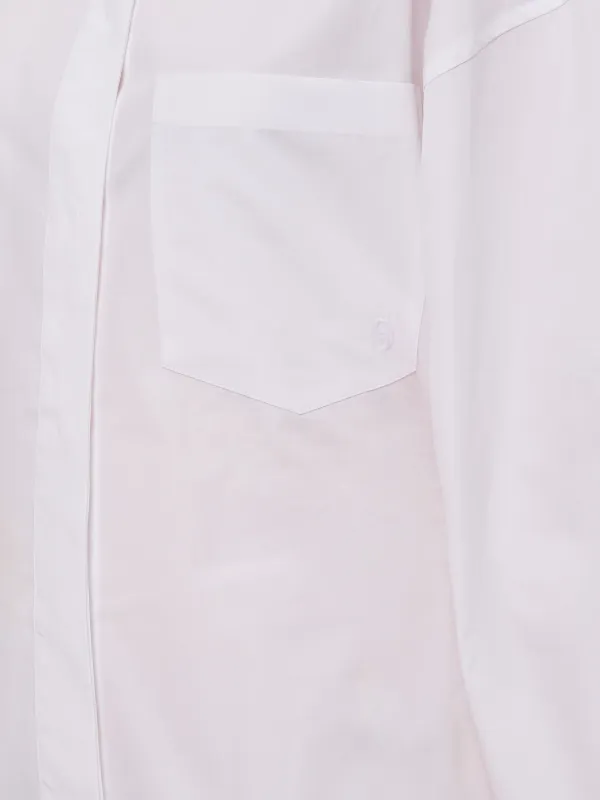 Stella McCartney フレア シャツドレス | ホワイト | FARFETCH JP