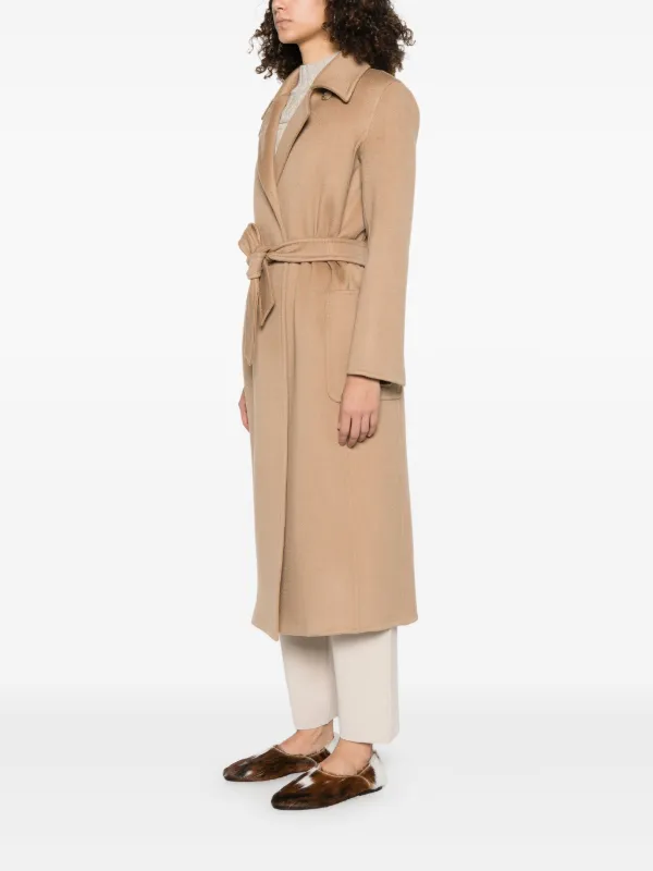 Max Mara カシミア コート | ブラウン | FARFETCH JP