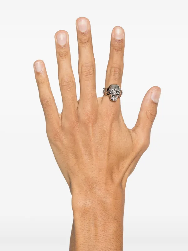 Alexander McQueen Skull Ring | Silver | FARFETCH