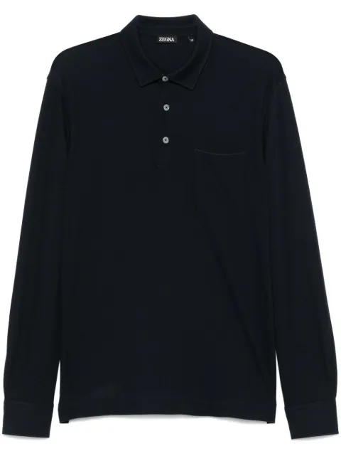 Zegna cotton polo shirt
