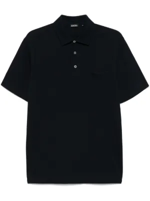 Burberry チェッカーカラー ポロシャツ | ブラック | FARFETCH JP
