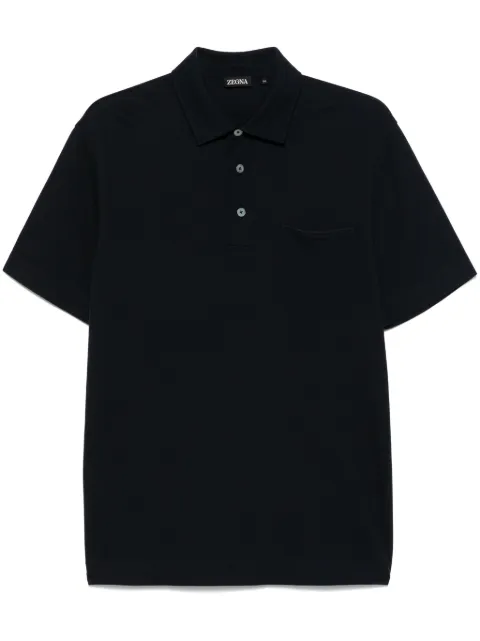 Zegna polo en coton