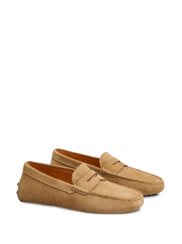 【関税&送料込み】Tod'S Gommino Loafers Tod's Gommino Loafers | Neutrals | FARFETCH