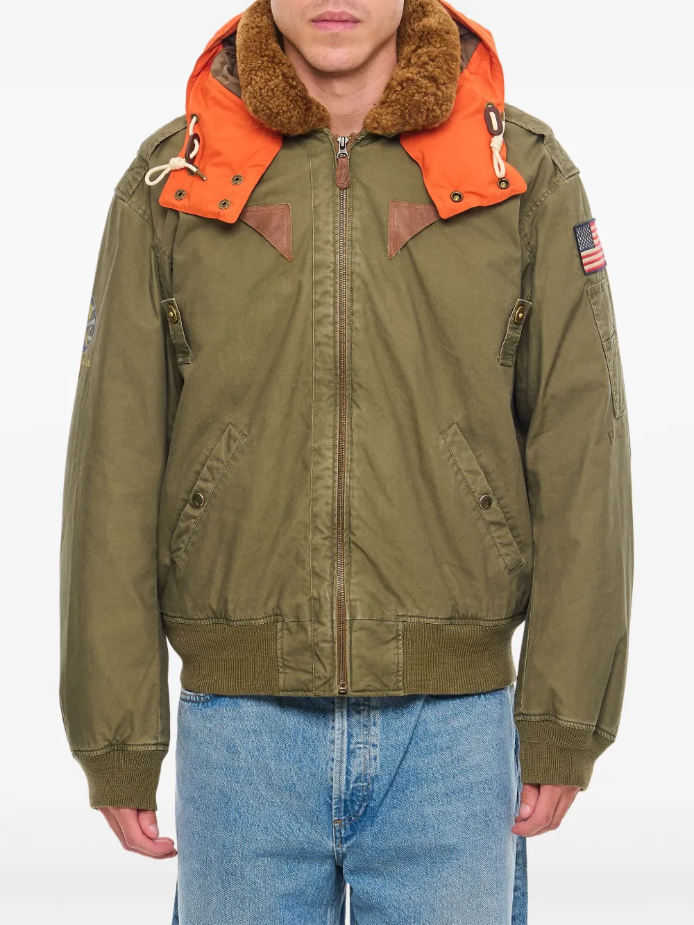 Polo Ralph Lauren Bomberjack Groen