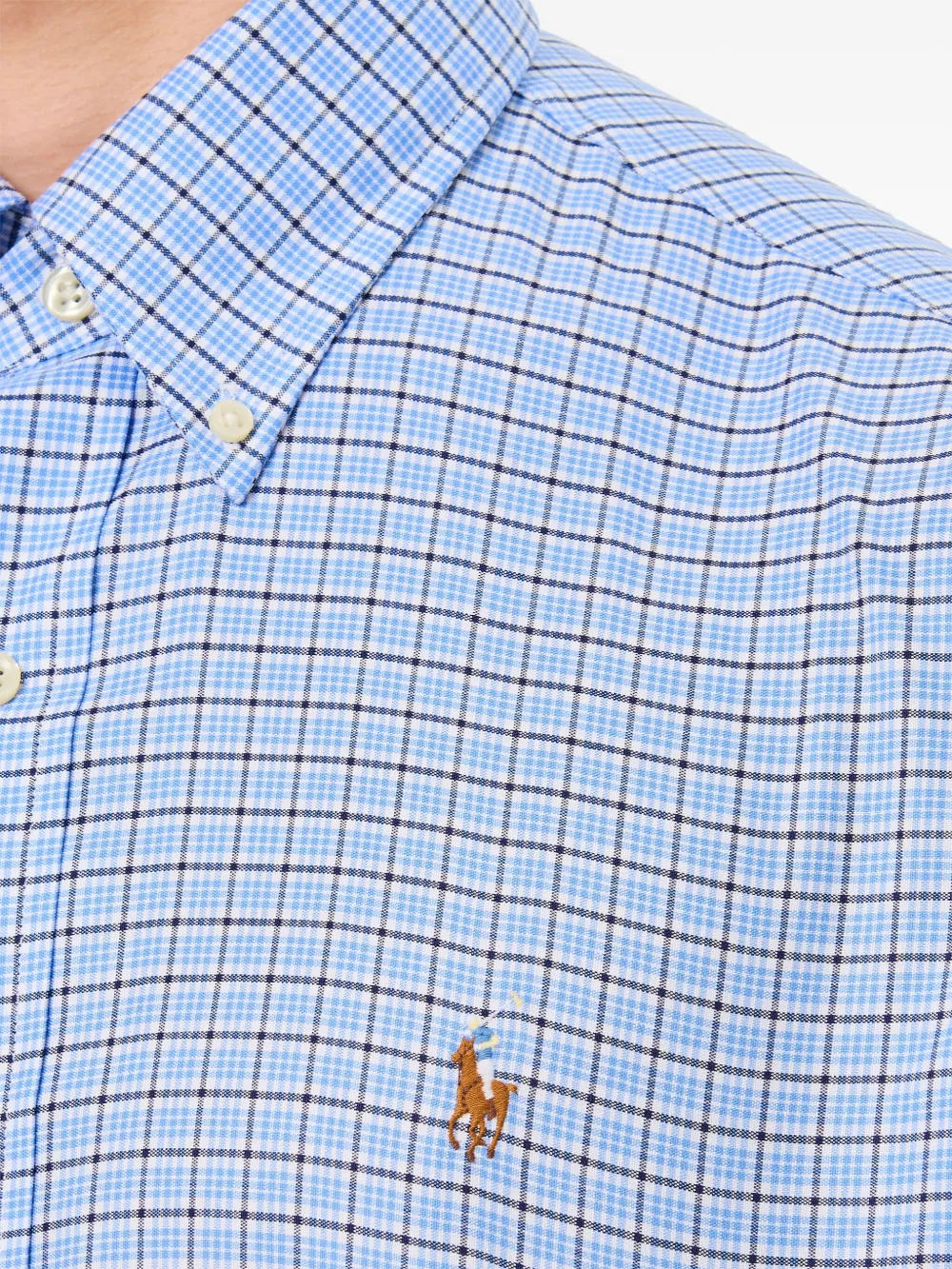 Polo Ralph Lauren Geruit overhemd Blauw