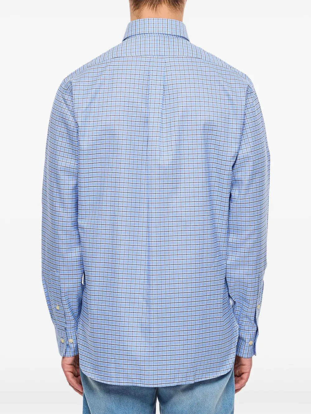 Polo Ralph Lauren Geruit overhemd Blauw