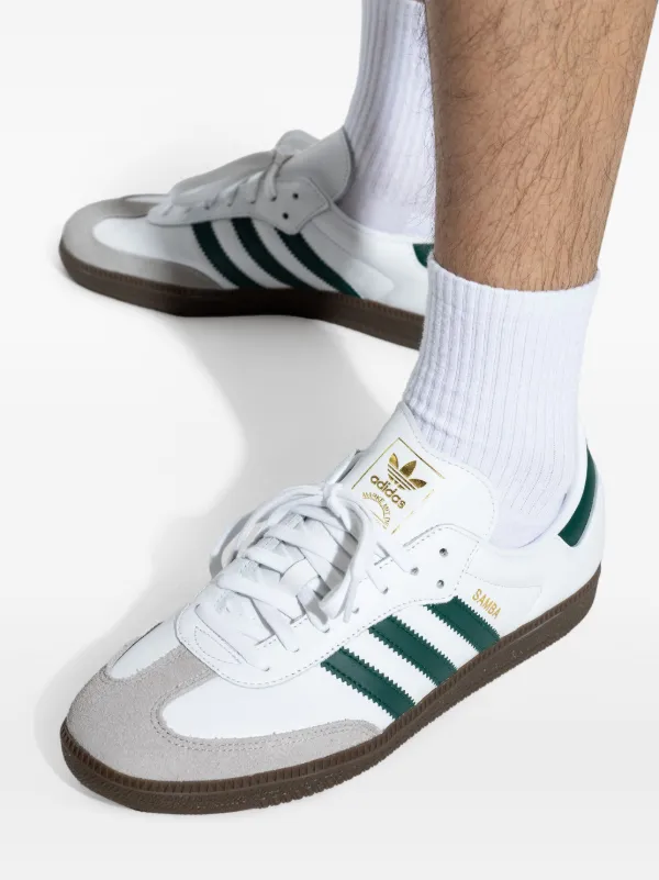 adidas gazelle silver green womens adidas Samba OG Collegiate Green Gum Gray Toe – GlobalSneakers main image 1