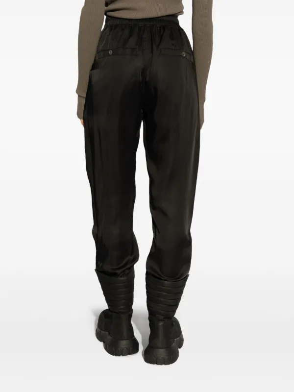Rick Owens サテンパンツ | ブラック | FARFETCH JP