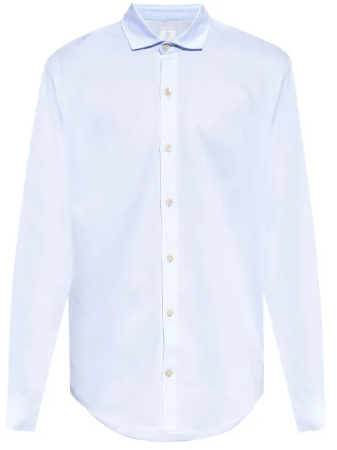 Eleventy cutaway collar shirt