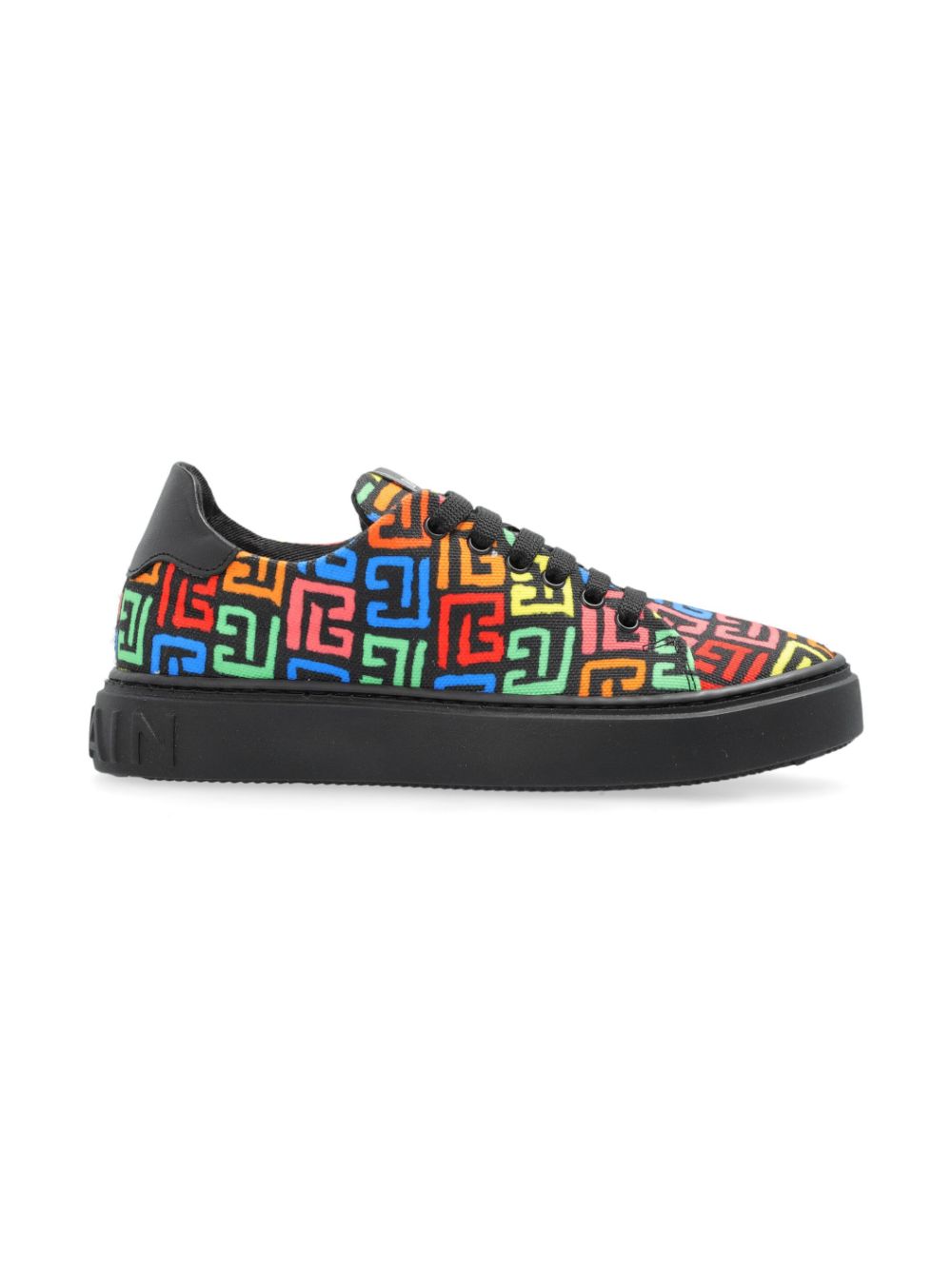 Balmain Kids Labyrinth sneakers Black