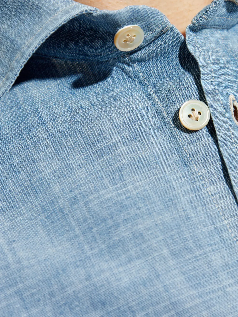 Shop Eleventy Cotton Shirt In Blue