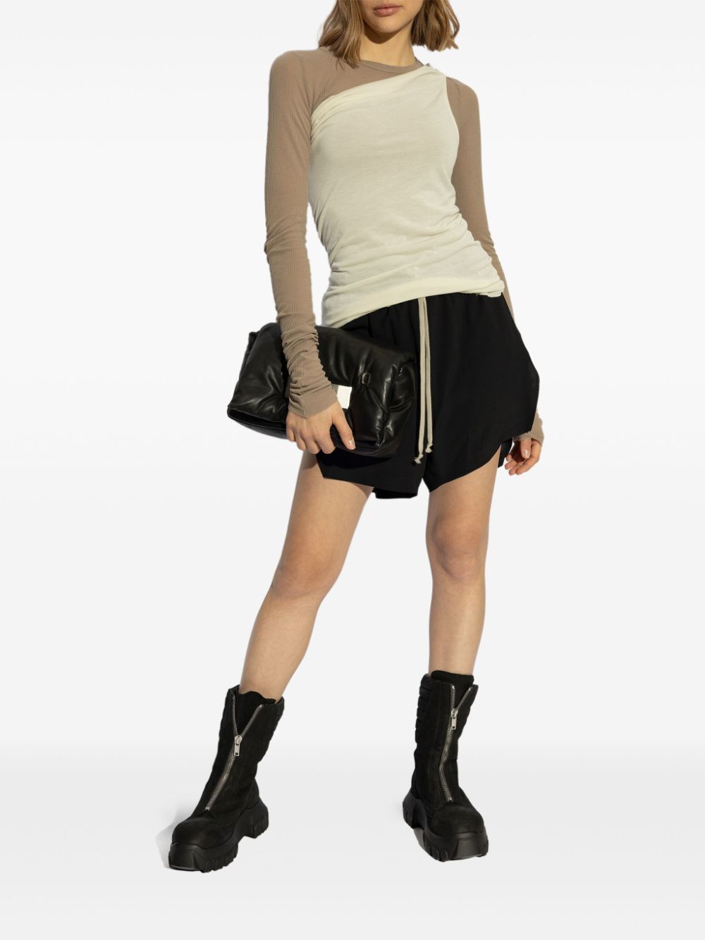 Rick Owens Hollywood top - Beige