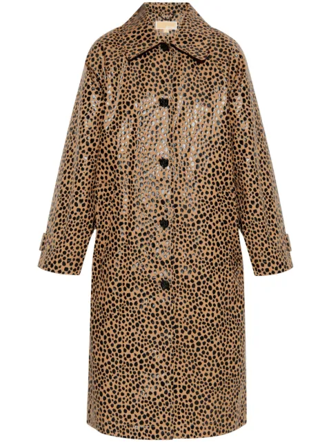 Michael Michael Kors cheetah-print coat