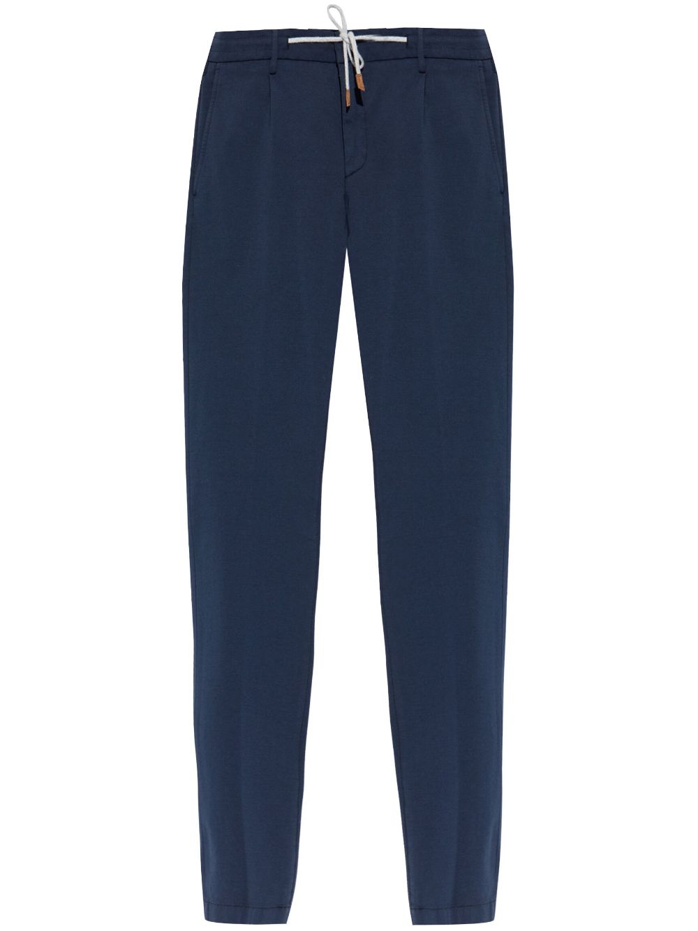 Eleventy drawstring chino trousers - Blue