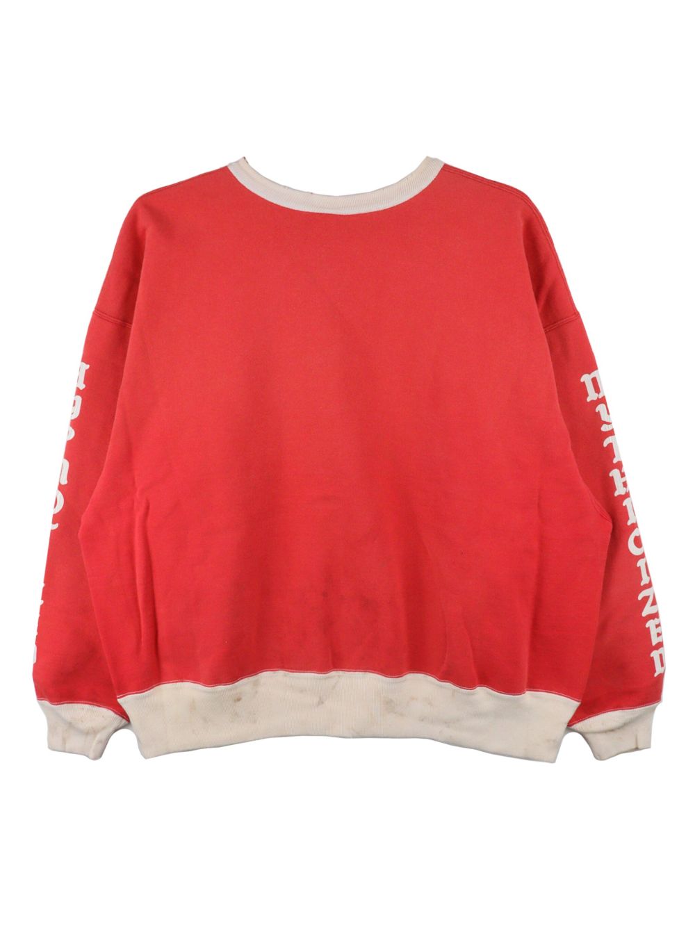 SAINT MXXXXXX Sweater met print - Rood