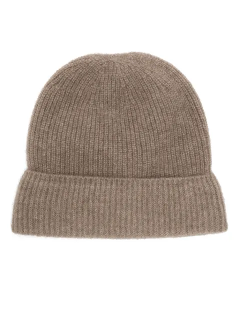 Auralee cashmere beanie hat