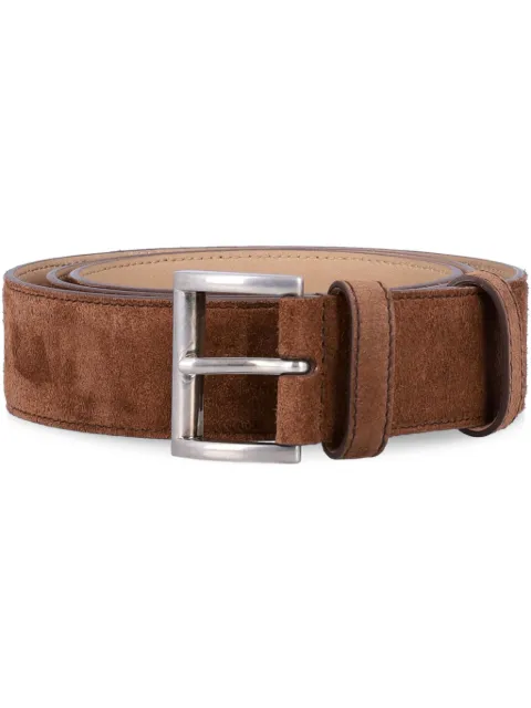 Prada triangle-logo belt