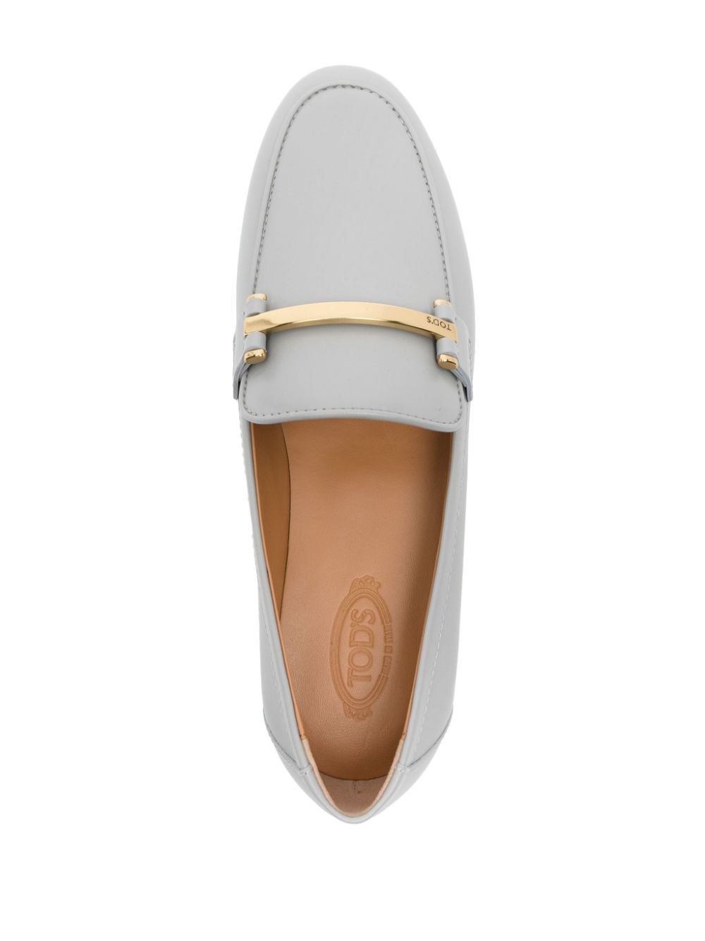 Tod's Leren loafers Grijs