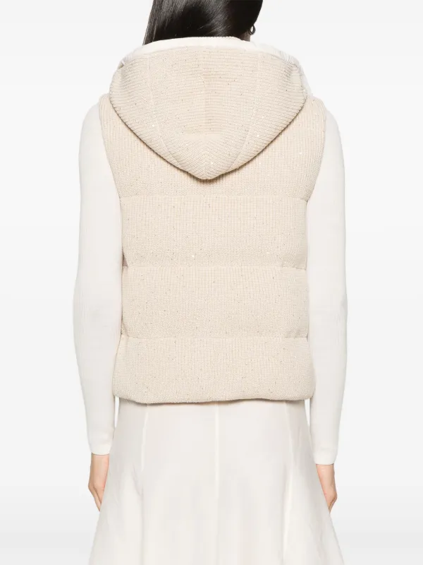Brunello Cucinelli ニットベスト | ニュートラル | FARFETCH JP