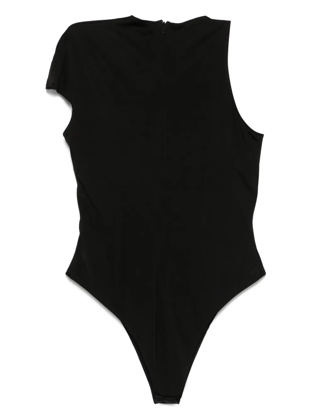 DAVID KOMA CRYSTAL-BUCKLE BODYSUIT 