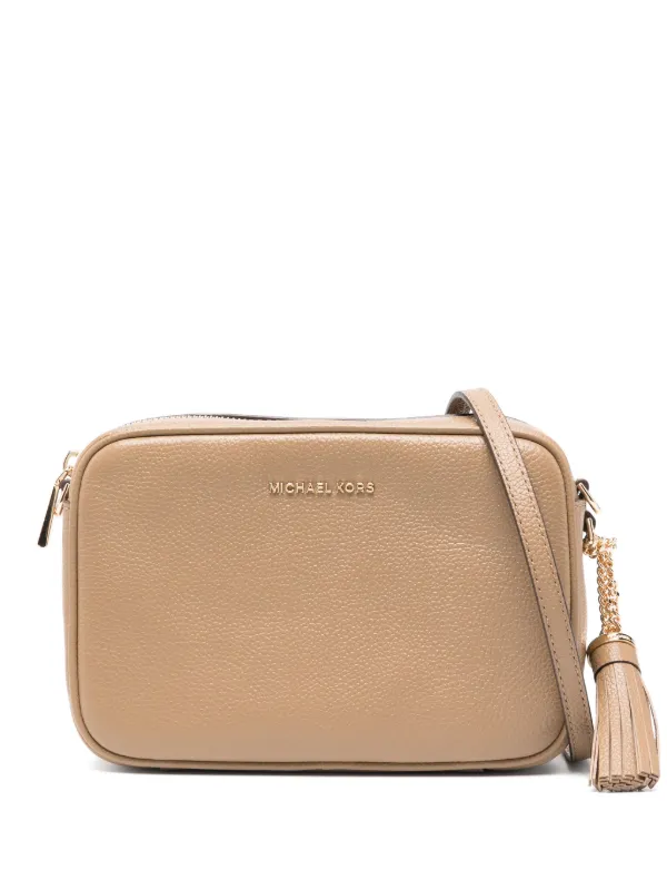 Michael Kors Gina Cross Body Bag Neutrals FARFETCH IN