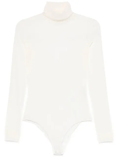 Maison Margiela body con diseño traslúcido