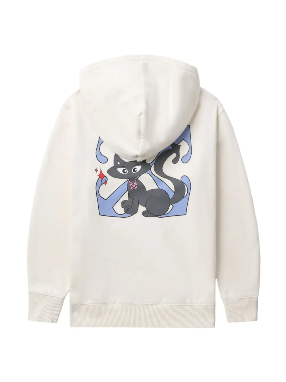 Off-White Kids Hoodie met Arrows-print - Wit