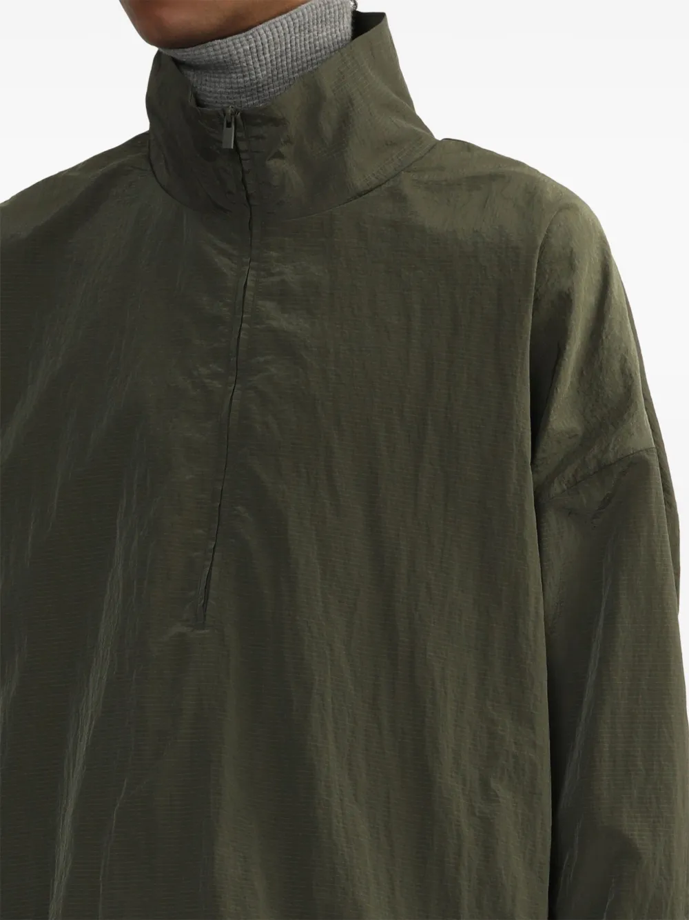 FEAR OF GOD ESSENTIALS Sweater met logopatch Groen