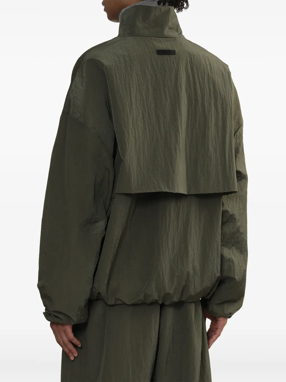 FEAR OF GOD ESSENTIALS Sweater met logopatch Groen